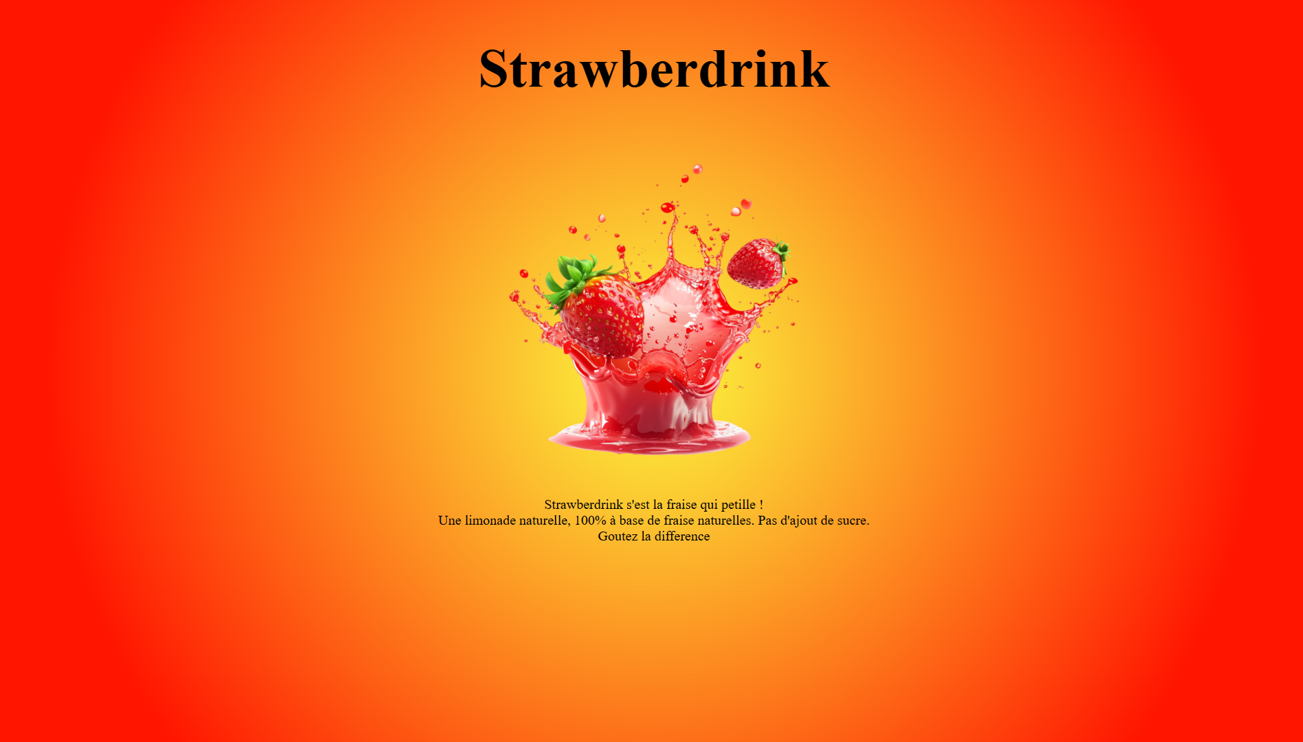 Straberdrink